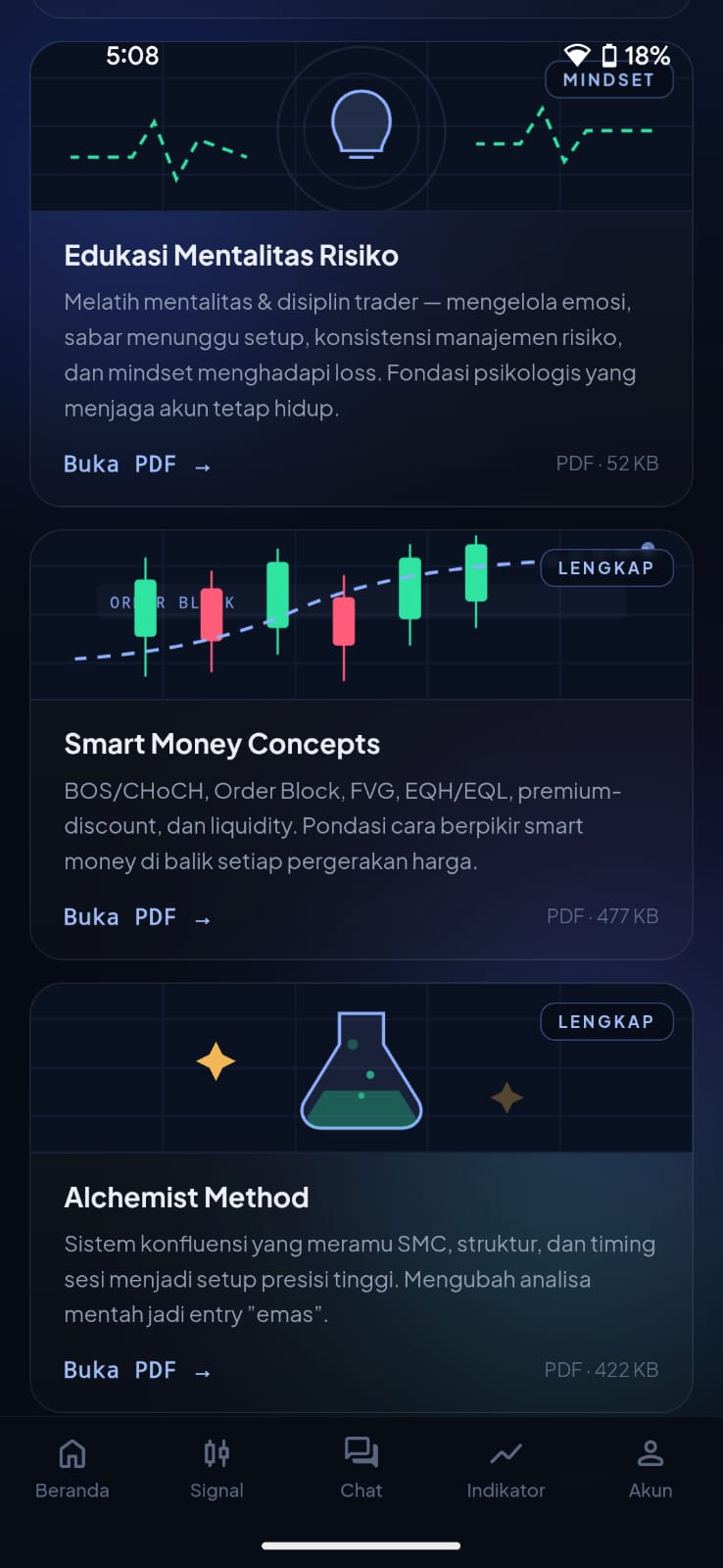 Materi edukasi